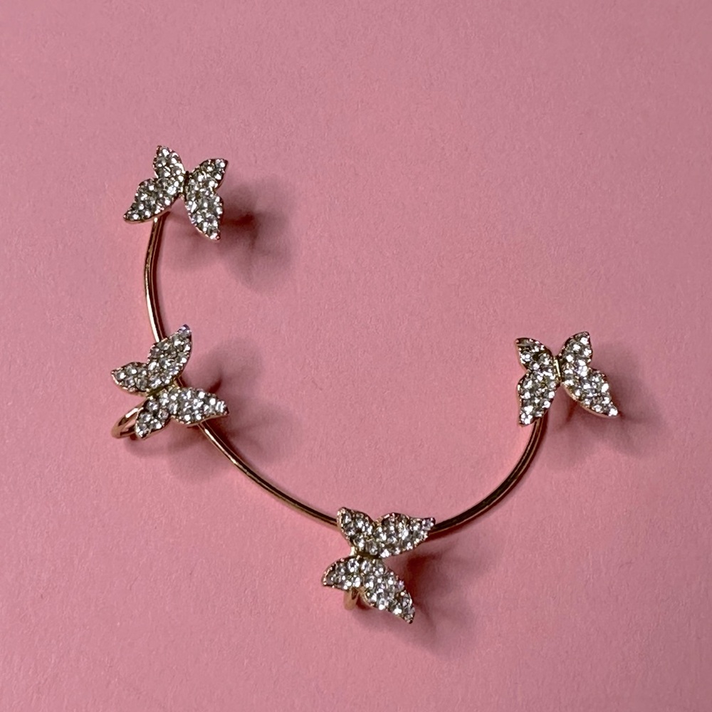 Buttterfly Earcuff excellent condition never worn